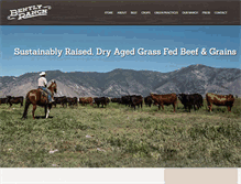 Tablet Screenshot of bentlyranch.com